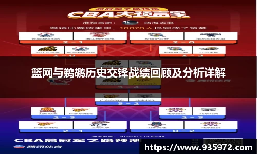 篮网与鹈鹕历史交锋战绩回顾及分析详解